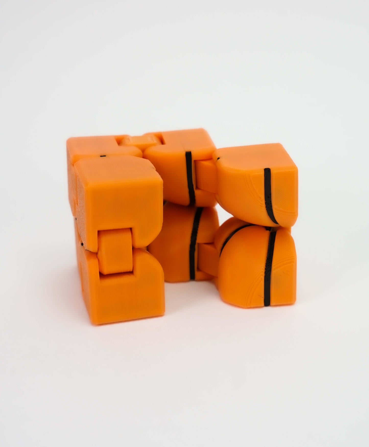 Επάνω/flat όψη του Basketball 3D printed fidget toy με λεπτομερή 3D εκτύπωση και καθαρό φόντο