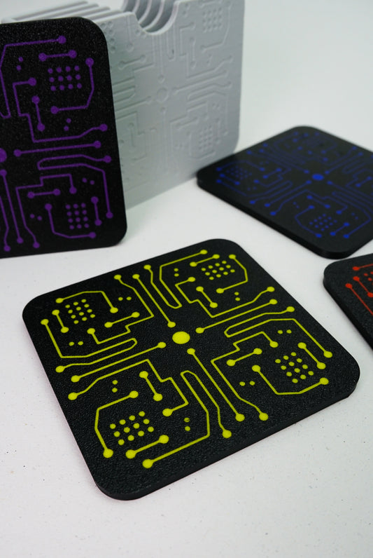 Σουβέρ PCB – 3D Printed Circuit Board Coaster