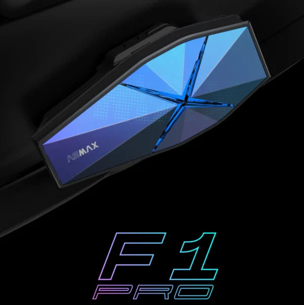 ASMAX F1 Pro Bluetooth communication system single kit for motorcycle helmets