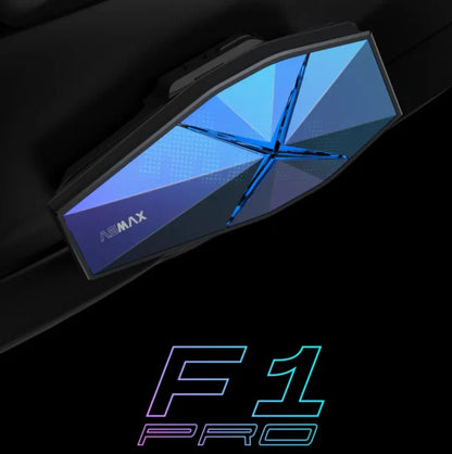 ASMAX F1 Pro Bluetooth communication system single kit for motorcycle helmets