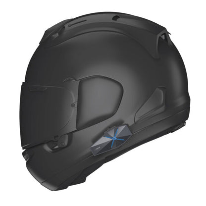 ASMAX F1 PRO MAX Bluetooth intercom mounted on motorcycle helmet