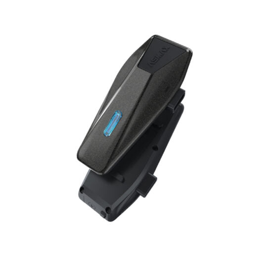 ASMAX S2 Bluetooth intercom angled view highlighting mounting and build quality